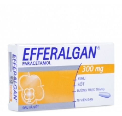 THUỐC GIẢM ĐAU, HẠ SỐT EFFERALGAN 300mg