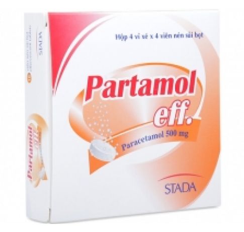 THUỐC GIẢM ĐAU VÀ HẠ SỐT PARTAMOL 500MG