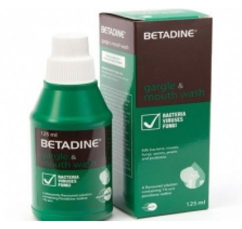 Thuốc Súc Miệng Betadine Mouthwash 125ml