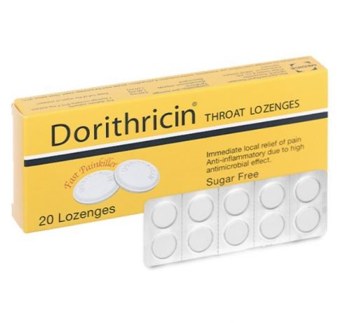 Viên ngậm Dorithricin