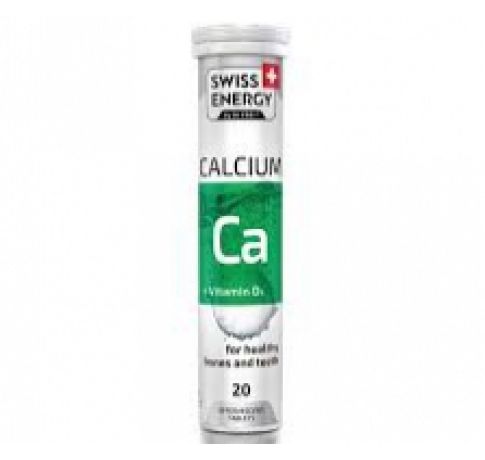 viên sủi swiss energy calcium 20v