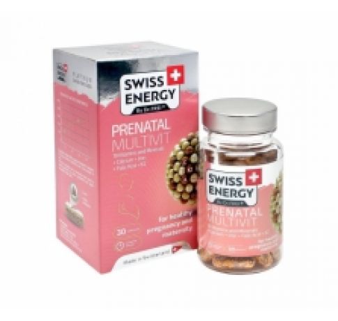 viên tăng cường sức khỏe cho phụ nữ mang thai swiss energy prenatal multivit hộp 30v