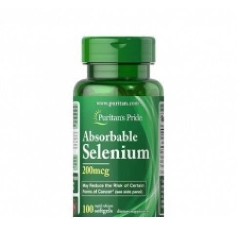  Puritan’s Pride Absorbable Selenium 200mcg 100 Softgels