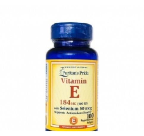 Viên uống đẹp da Puritan’s Pride Vitamin E 400 IU 100 viên