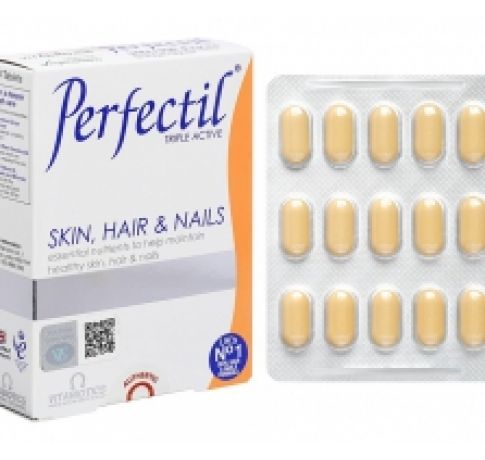 Vitabiotics Perfectil Skin, Hair & Nails đẹp da, tóc, móng hộp 30 viên