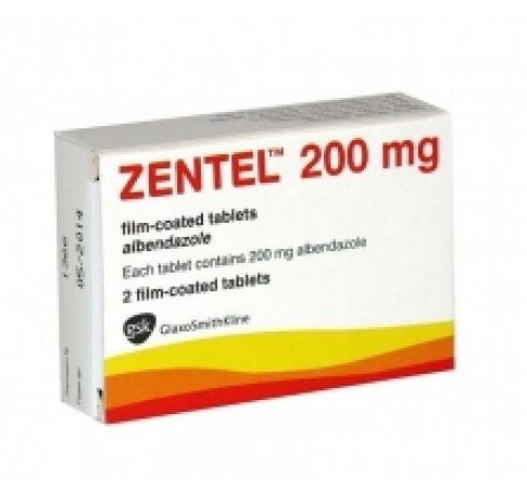 ZENTEL 200MG - THUỐC ĐIỀU TRỊ NHIỄM GIUN