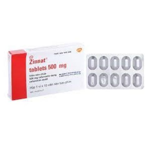 Zinnat tablets 500mg