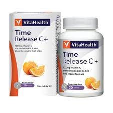 Thực phẩm bảo vệ sức khỏe VitaHealth Time Release C+ (30 viên)