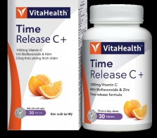 Thực phẩm bảo vệ sức khỏe VitaHealth Time Release C+ (30 viên)