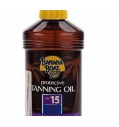 Dầu tắm nắng bảo vệ da Banana Boat Protective Tanning Oil SPF15 236ml
